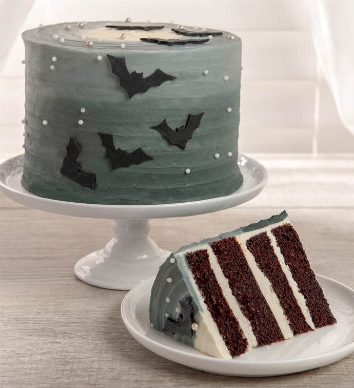 We Take the Cake Full Moon Bat Cake